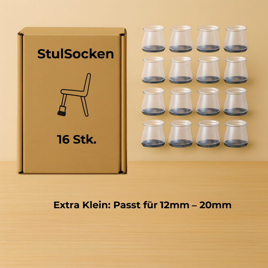 Stuhlsocken™ – Der beste schalldämmende Schutz für Ihren Boden!
